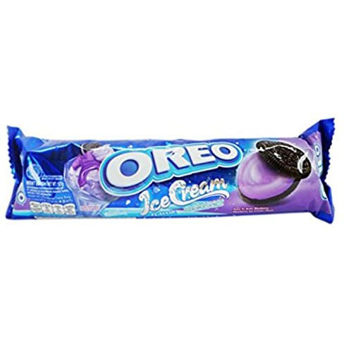 Oreo Ice Cream Sandwich Biscuit - Blueberry, 137g