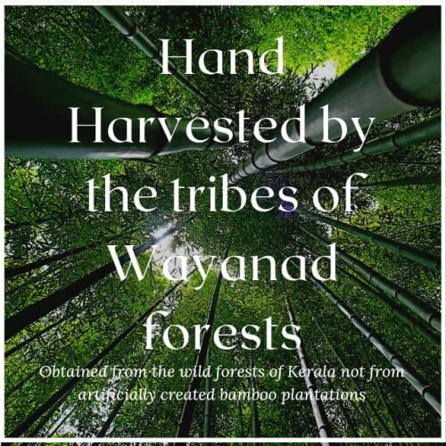 Aranyaka Kerala Wayanadan Forest Wild Bamboo Rice (1.5 Kg) | Mulayari | Small Grain, Raw | Unpolished 1500gm [From the forests of Kerala]