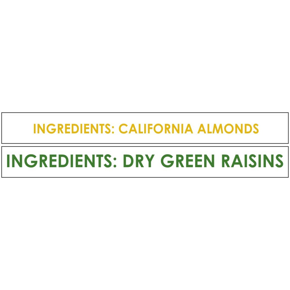 YUM YUM Premium Dry Fruits Combo Pack of 2 | California Almonds 250g, Dried Raisins Kishmish 250 g | Total 500g | Healthy Dry Fruits Snacks | Kismis, Badam Dry Combo