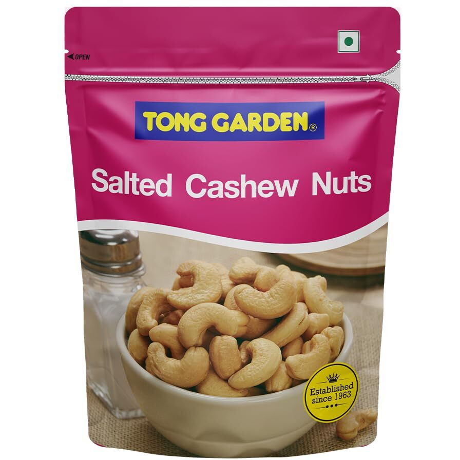 Tong Garden Imported - Salted Cashew Nuts Pouch Combo, 320 Gm - (160 Gm X 2)