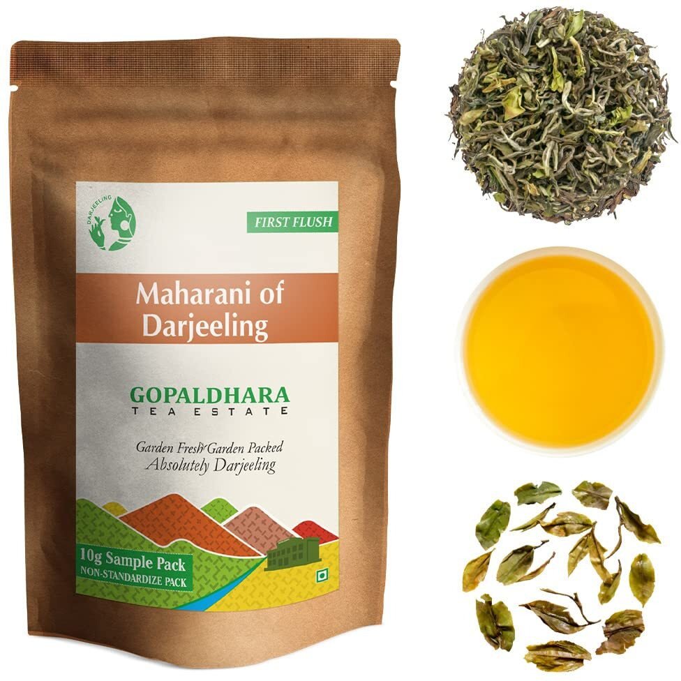 Gopaldhara Darjeeling Royal Series Sample Pouches - Special FTGFOP1 Teas From Rohini Tea Estate Highest Elevation 7000 Feet (60g Sample Pouches)