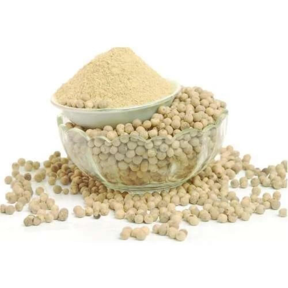 SHAAN-E JAIPUR White Pepper Powder - Add Depth & Warmth to Your Recipes 100 gm
