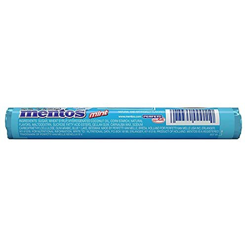 Mentos Mint Roll, 4 X 29 Gm