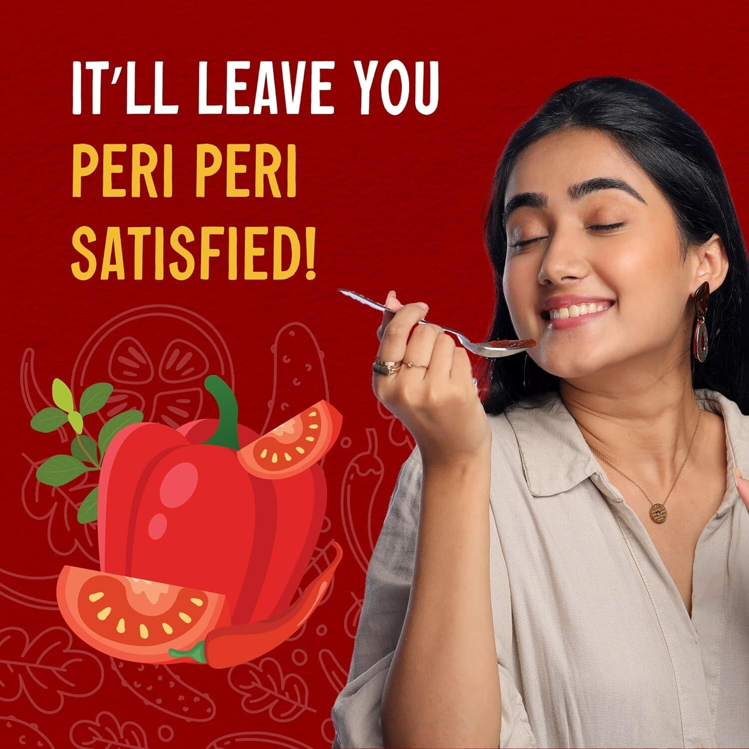 Saucy Affair Peri Peri Sauce | Tomato Chilli Sauce | Chilli Sauce | Red Chilli Sauce | Hot Sauce | Spicy Sauce | Pasta Sauce | Pizza Sauce Ready To Eat - 180 Gram Regular, (Set - 2)
