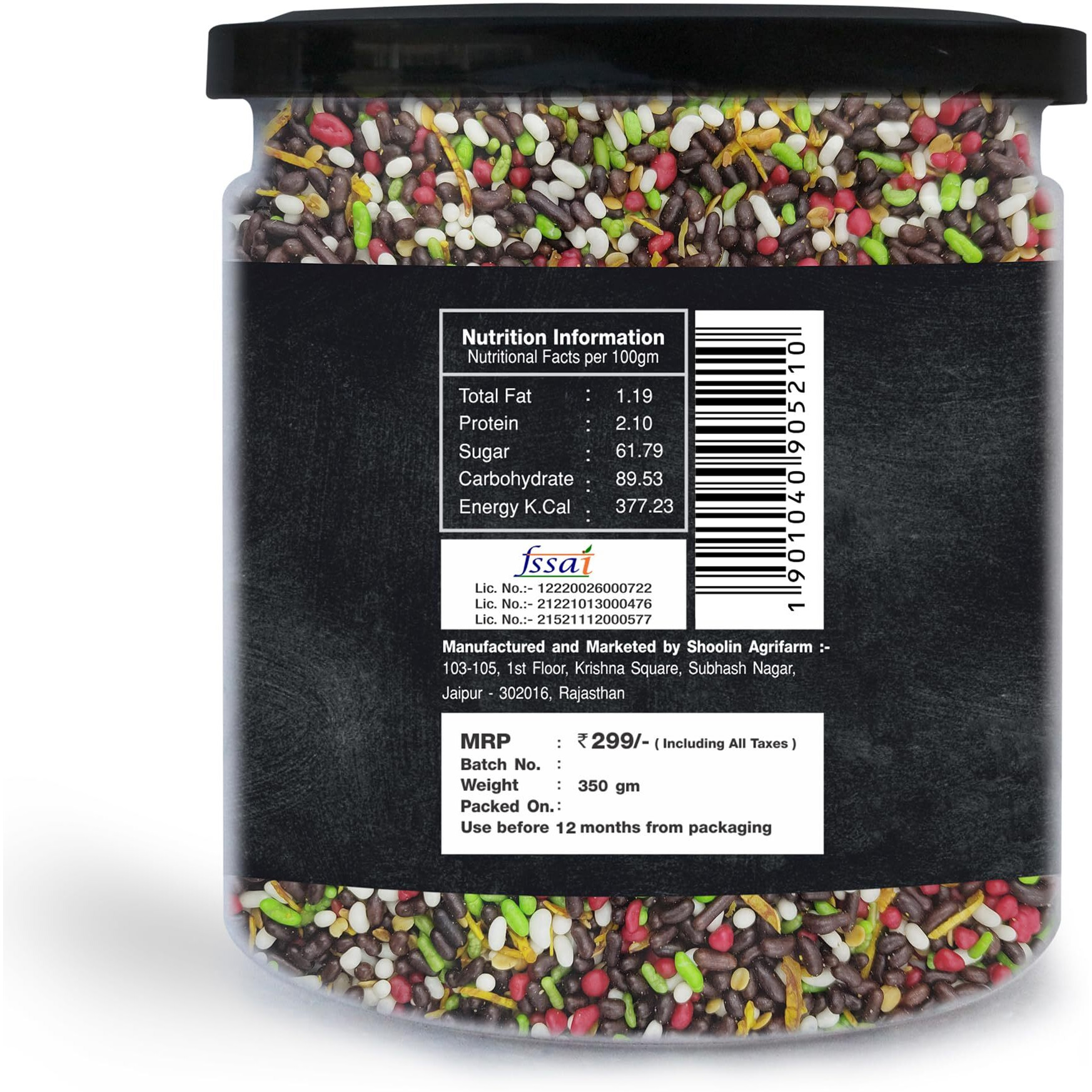 Tummy Pops | Chocolate Saunf Mix - 350gm Jar | After Meal Digestives Mukhwas, Handmade & Sun-Dried Sweet Saunf Mouth Fresheners, Fennel Seeds Saunf | Hygienically Prepared & Packed