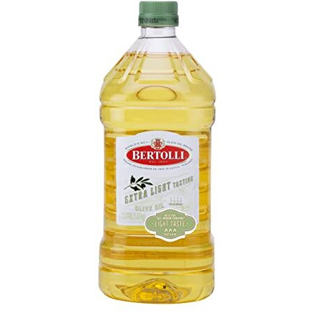 Bertolli Extra Light Tasting Olive Oil- Deep Frying- Neutral Taste-Deep Fry, Shallow Fry -Italian Brand World no 1- From the makers of Figaro-2L Bottle