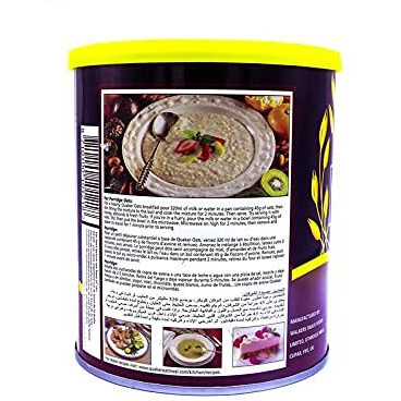 Quaker Quick Cooking White Oats Jar, 500 g