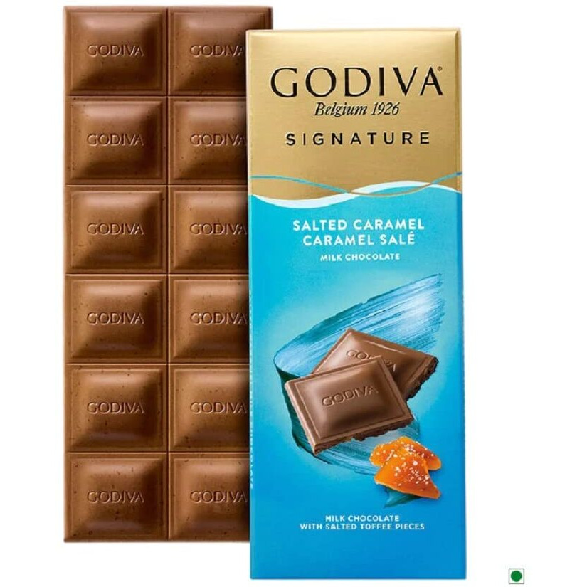 Godiva Signature Salted Caramel Milk Chocolate 90g