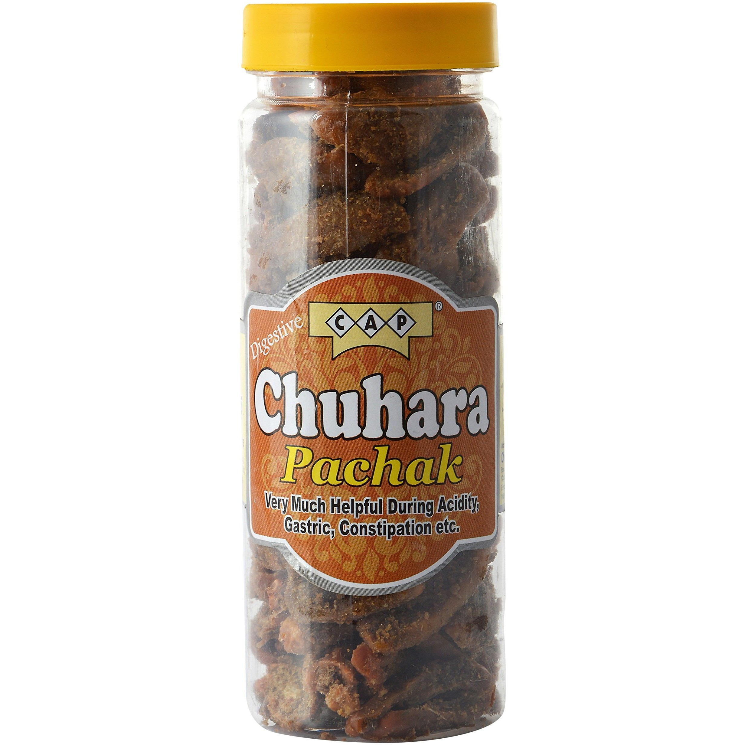 cap Chuhara Pachak (Sour) khatta Tasty & Appetizing Digestive Khajoor Churan - 190 Gms Each (Pack of 3)