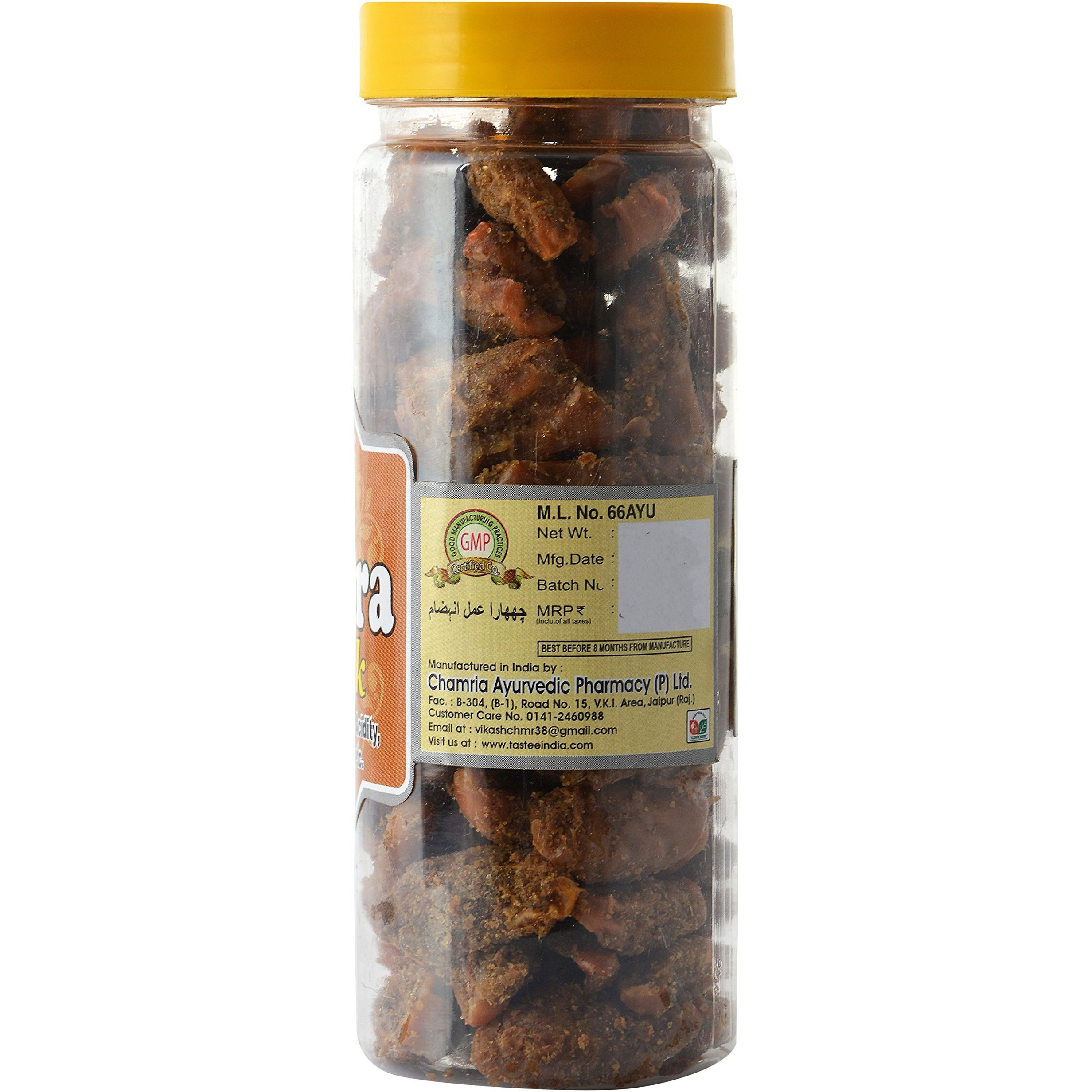 cap Chuhara Pachak (Sour) khatta Tasty & Appetizing Digestive Khajoor Churan - 190 Gms Each (Pack of 3)