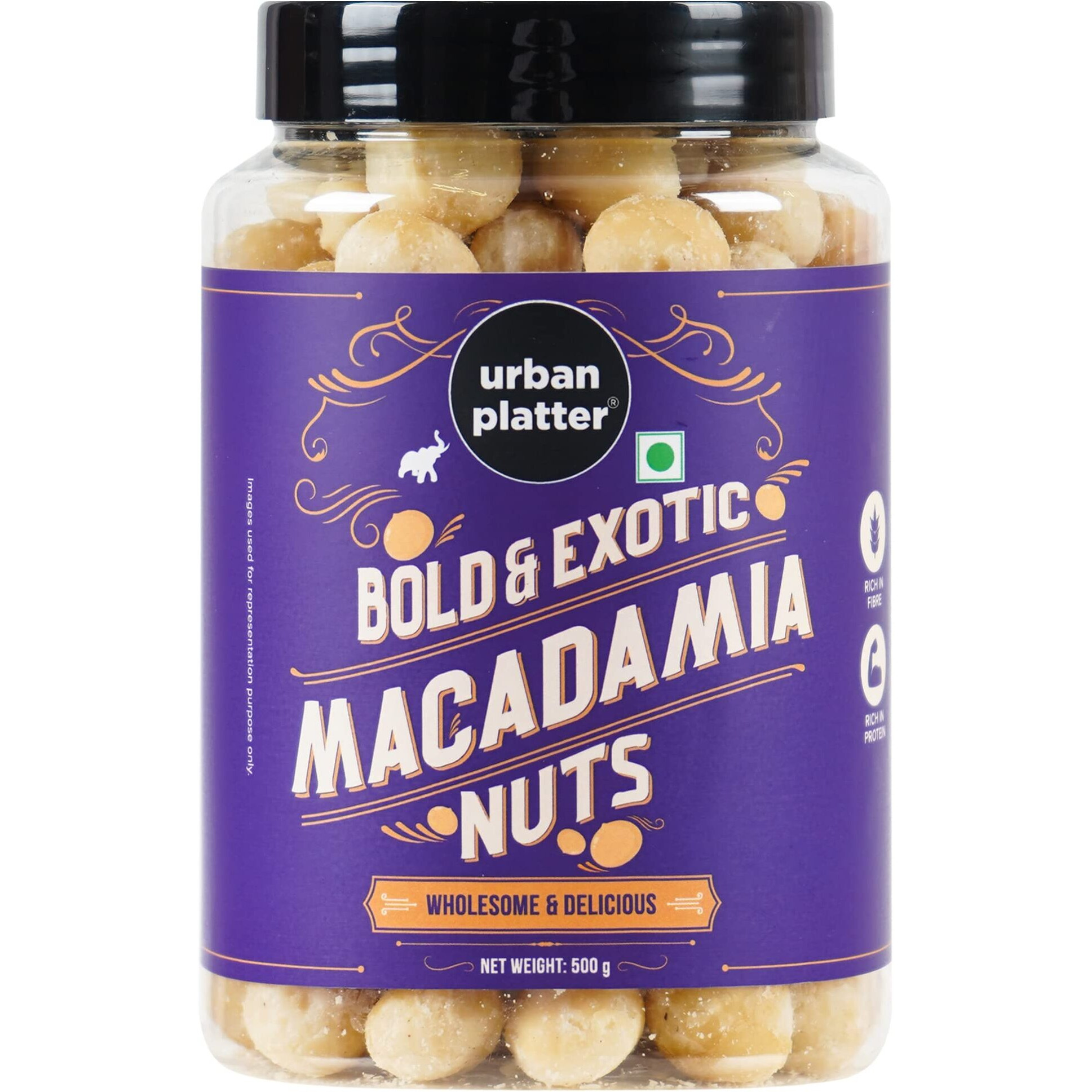 Urban Platter Exotic Macadamia Nuts, 500g