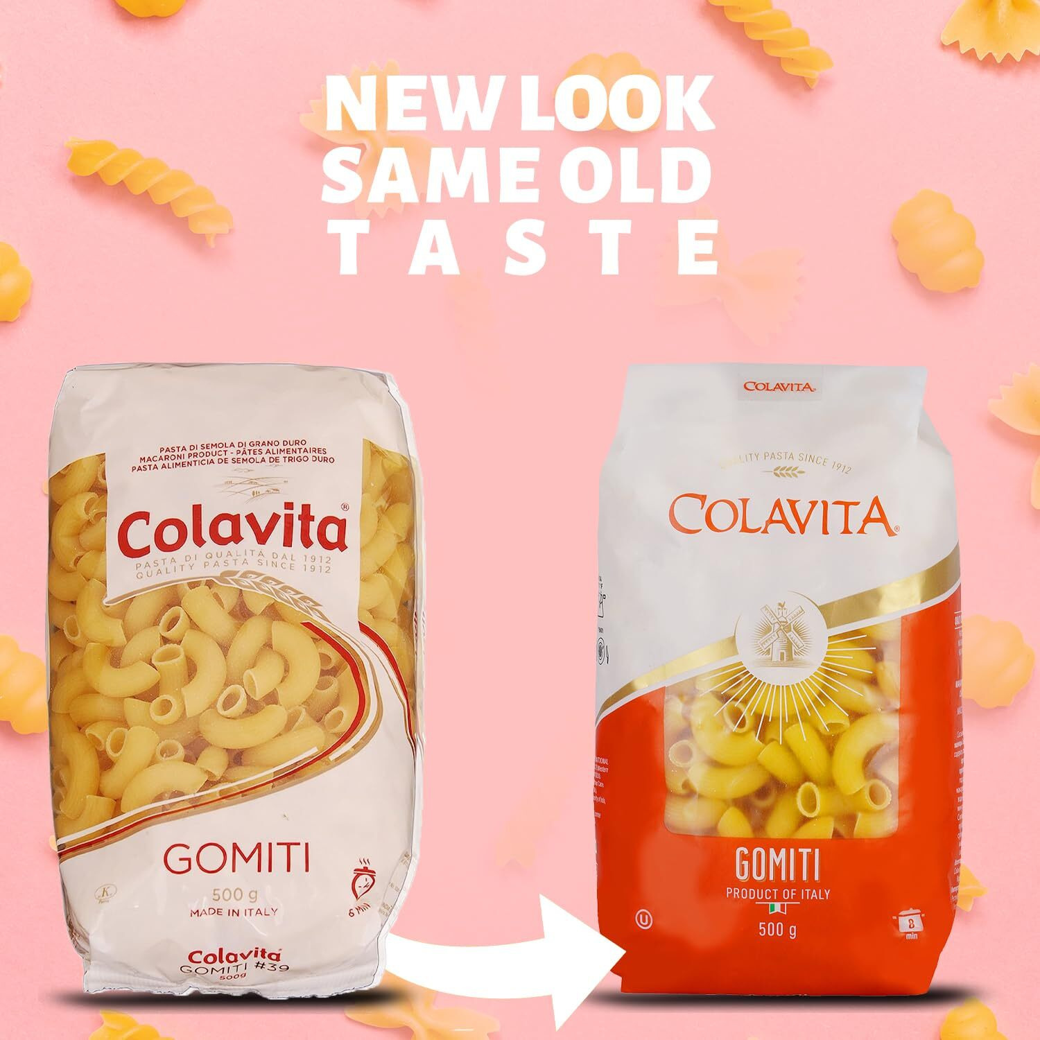 Colavita Gomiti Italian Pasta 500g