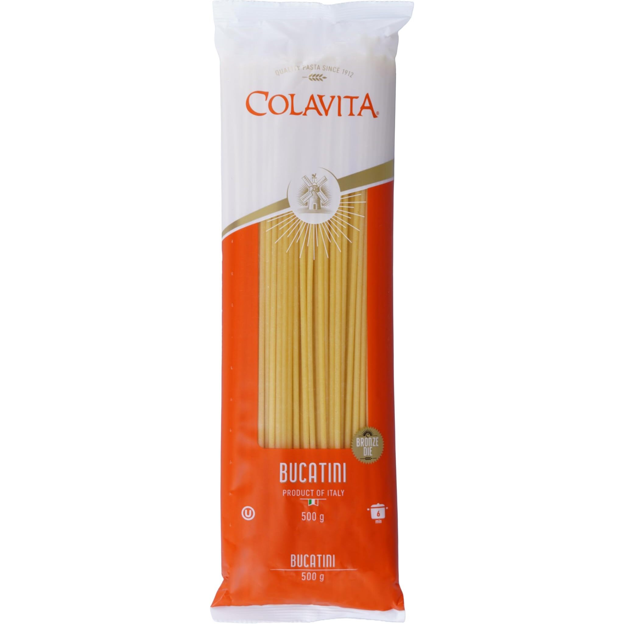 Colavita Bucatini Pasta 500g (Durum Wheat Pasta)