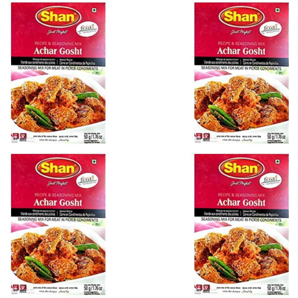 Shan Achar Gosht Masala, 1.76 oz  50 g, 4 Pack