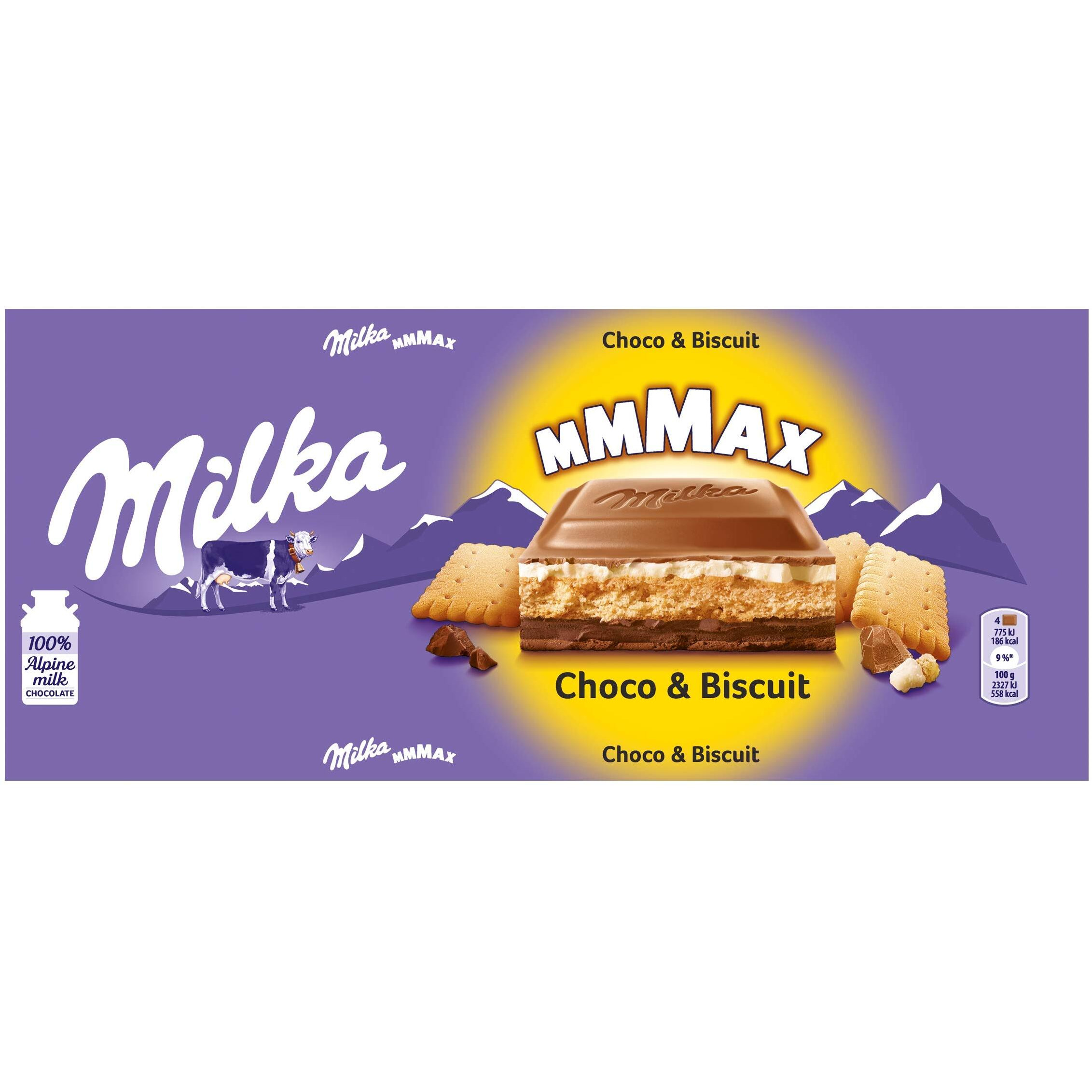 Milka Choco Swing Biscuit Slab 300g