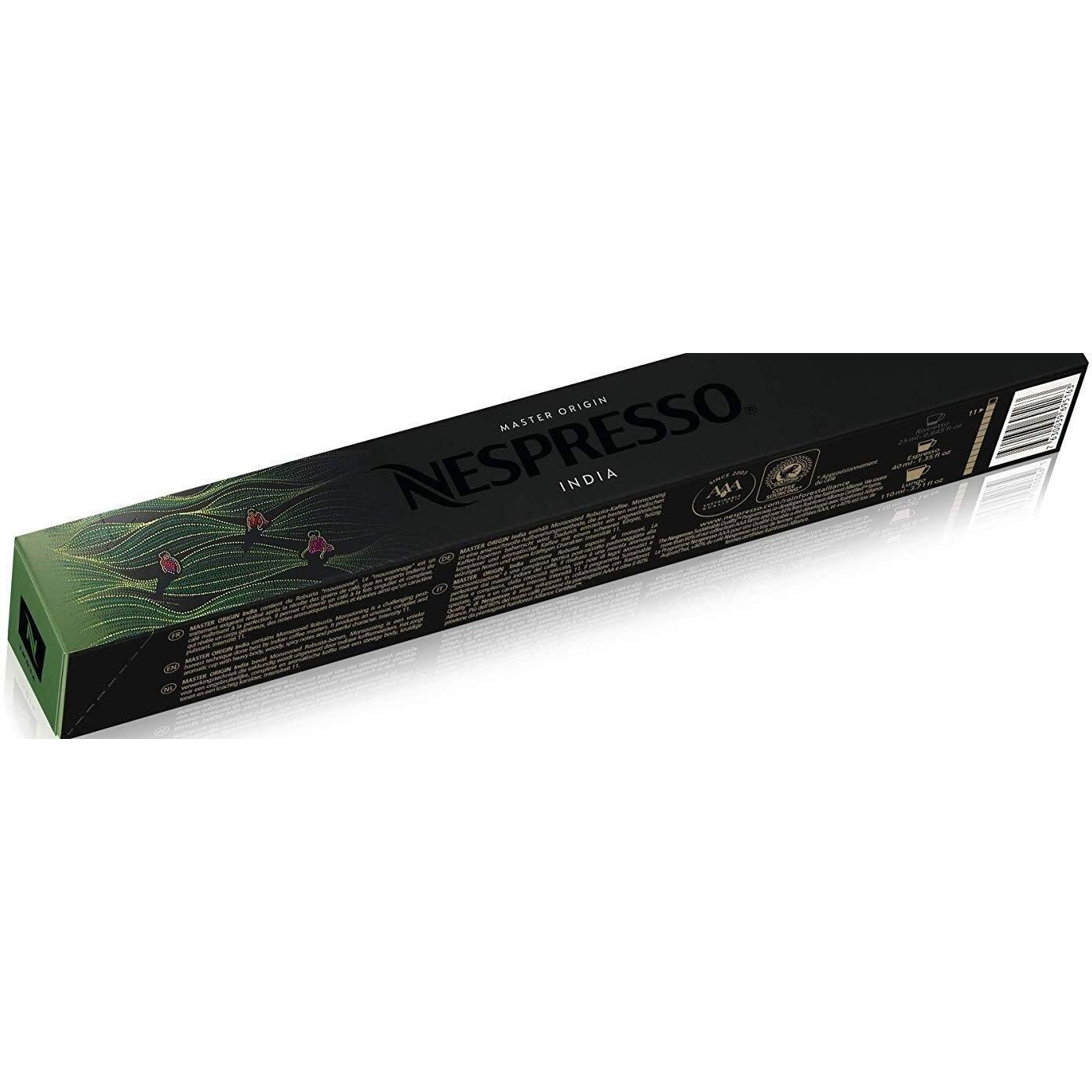 Master Origin Nespresso India, 10 Capsules