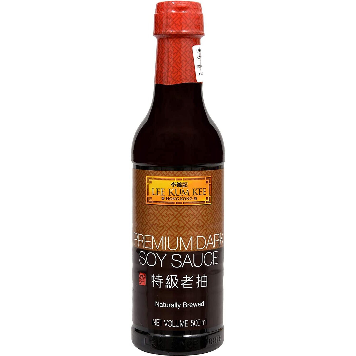 Lee Kum Kee Premium Dark Soy Sauce, 16.91 fl oz  500 ml, 6 Pack
