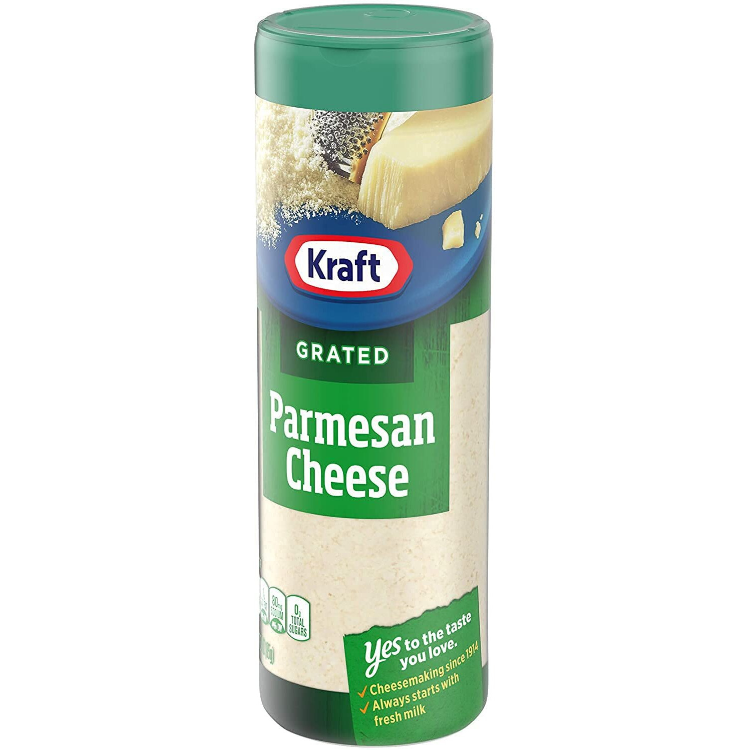 Kraft Parmesan Cheese Grated, 2 x 85 g