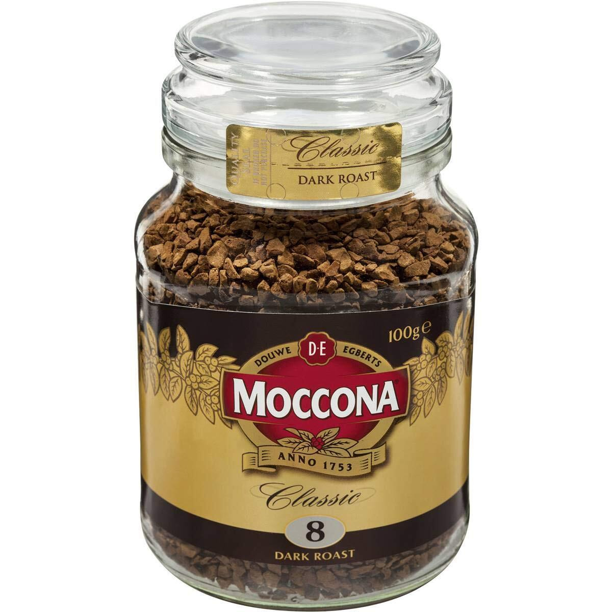 Moccona Premium Dark Roast Classic Coffee Powder - 100gm