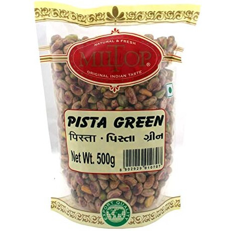 Miltop Green Pista Kernel Without Salt, 500g