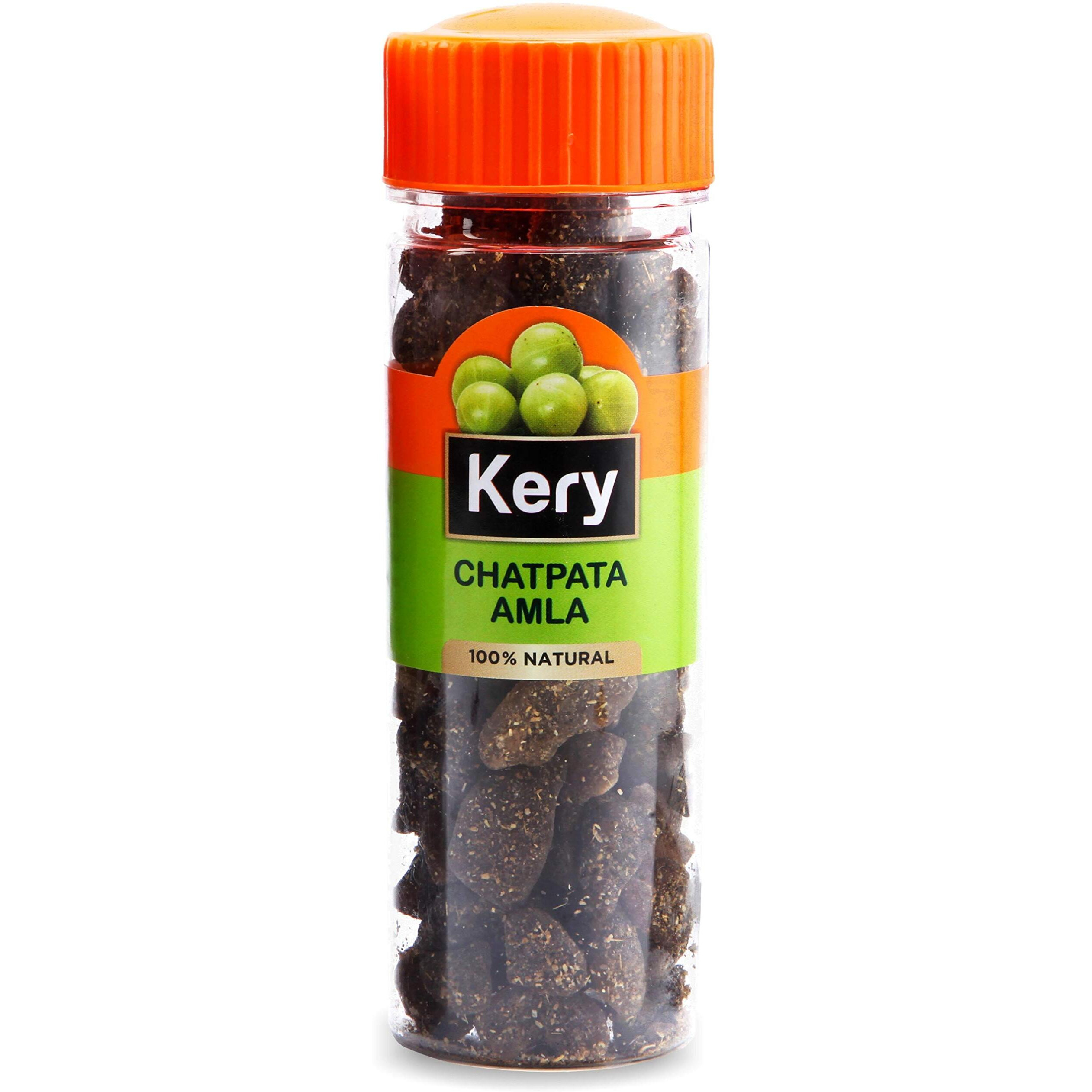Kery Chatpata Amla Spicy Mouth Freshener, 1 Bottles, 115Gm (Amla Dried Fruit With Masala)