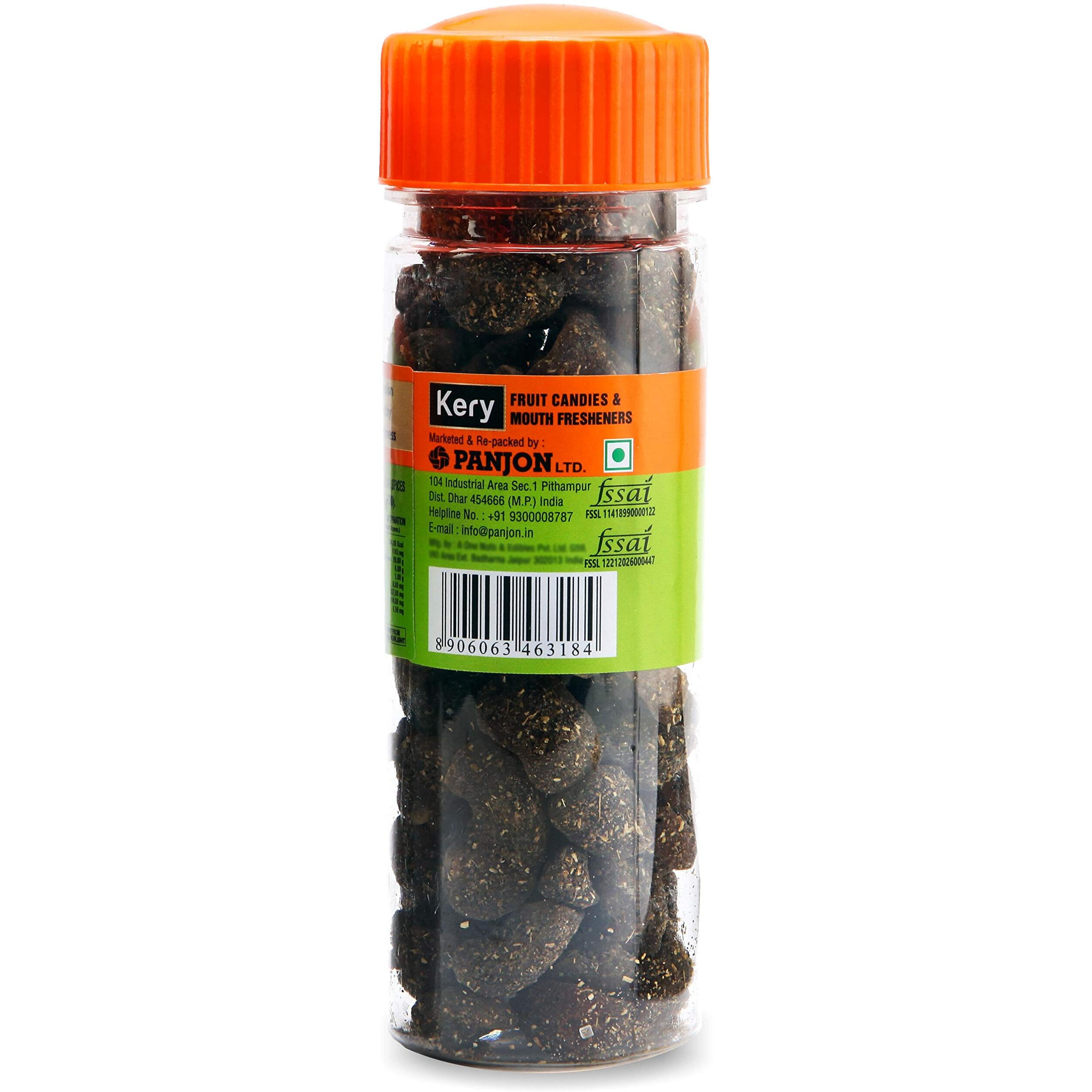 Kery Chatpata Amla Spicy Mouth Freshener, 1 Bottles, 115Gm (Amla Dried Fruit With Masala)