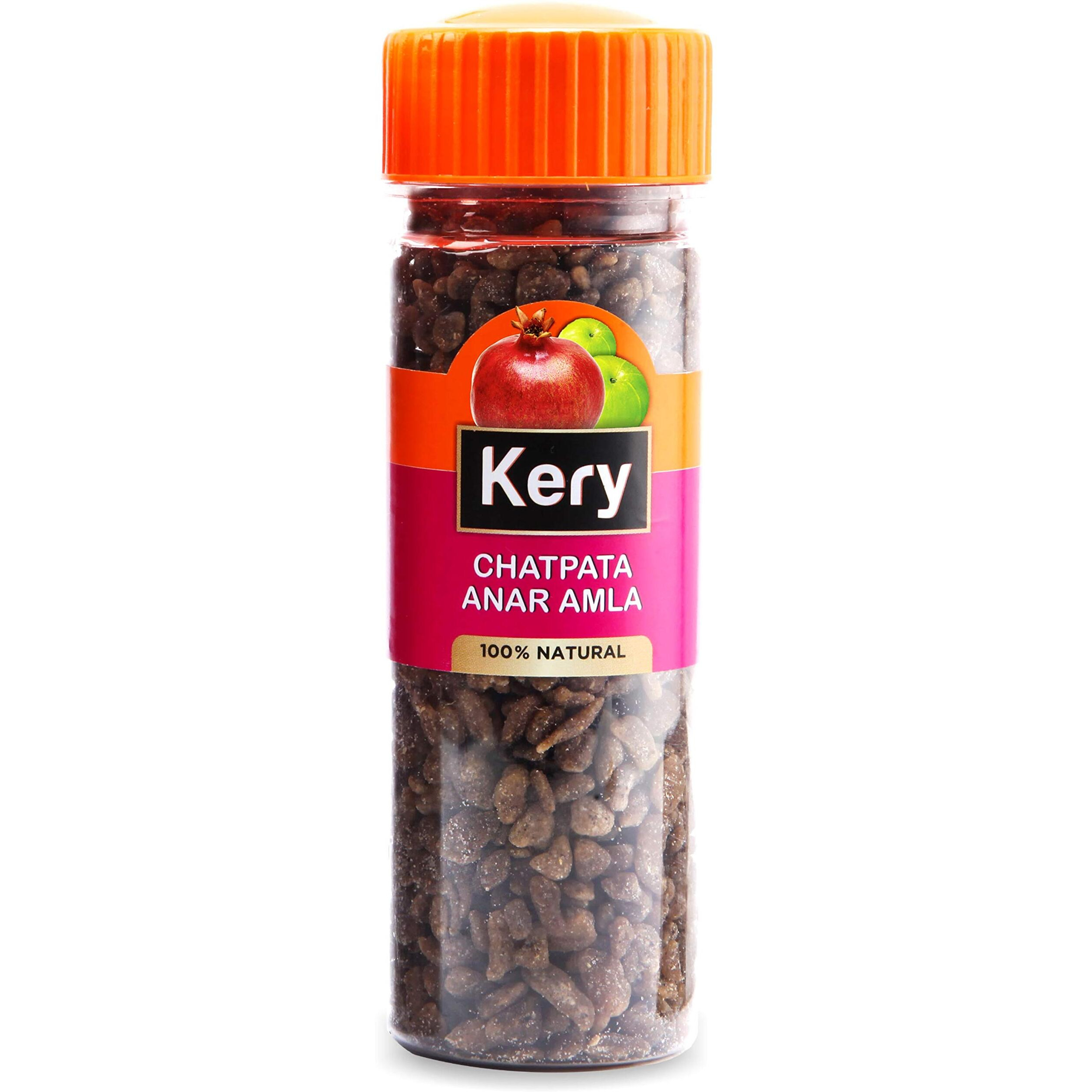 Kery Chatpata Anar Amla Mouth Freshener, 1 Bottle, 120g (Spicy Amla Candy Mukhwas )