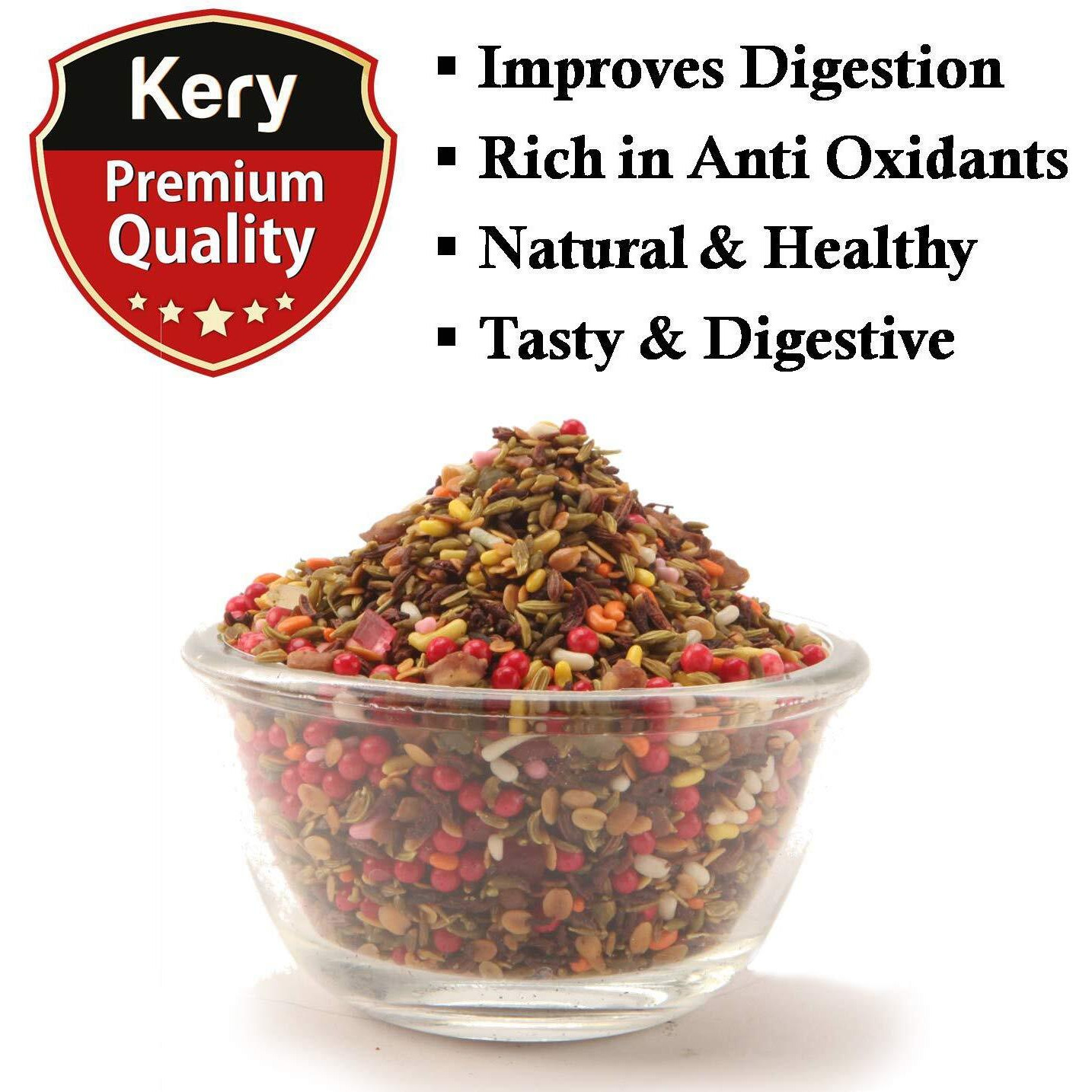 Kery Cocktail Fresh Mix Mukhwas, 1 Bottle, 120Gm (Rajasthani Fennel Mouth Freshener)