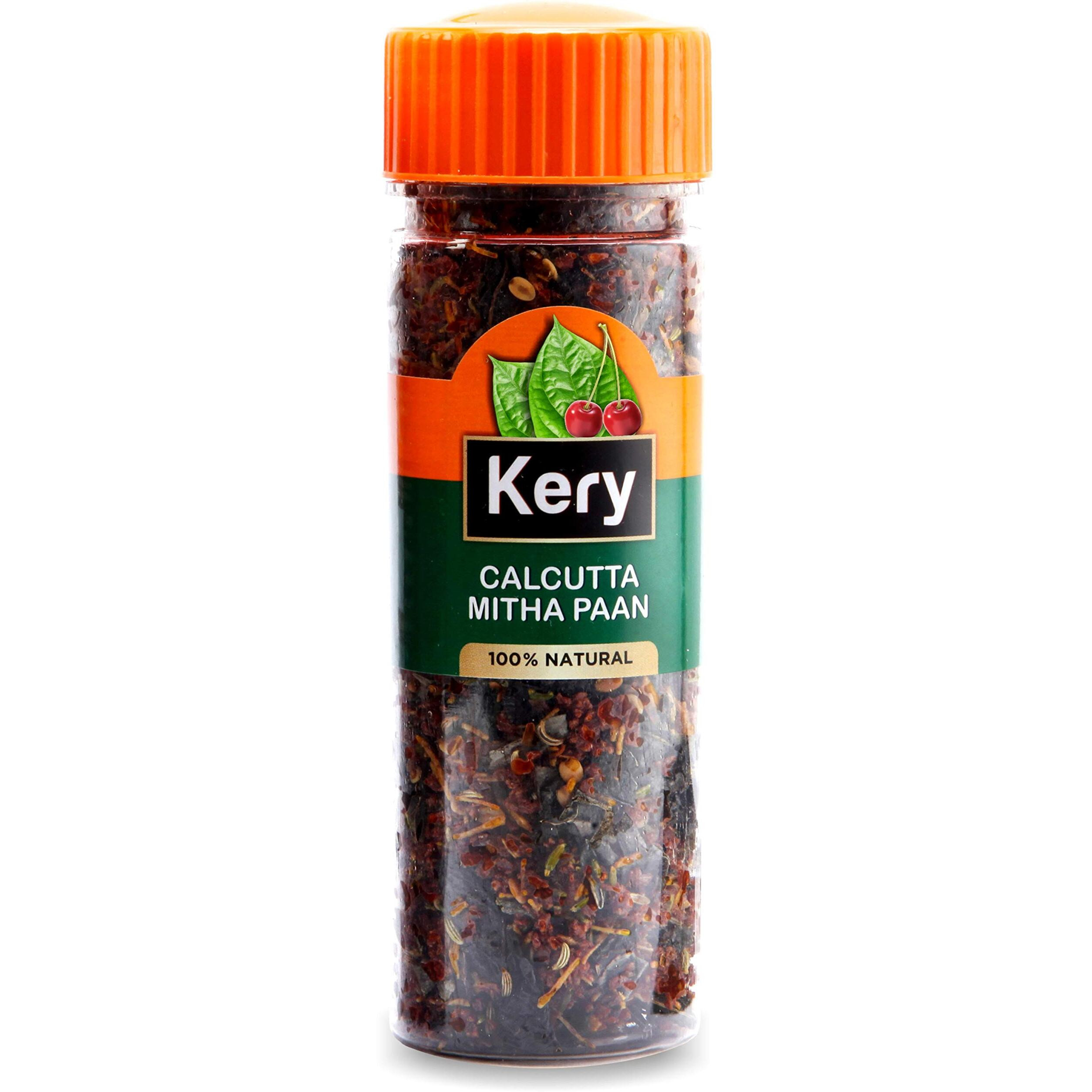 Kery Calcutta Meetha Paan Mukhwas, 1 Bottle, 100Gm (Fresh Paan Delight Mouthfreshener)