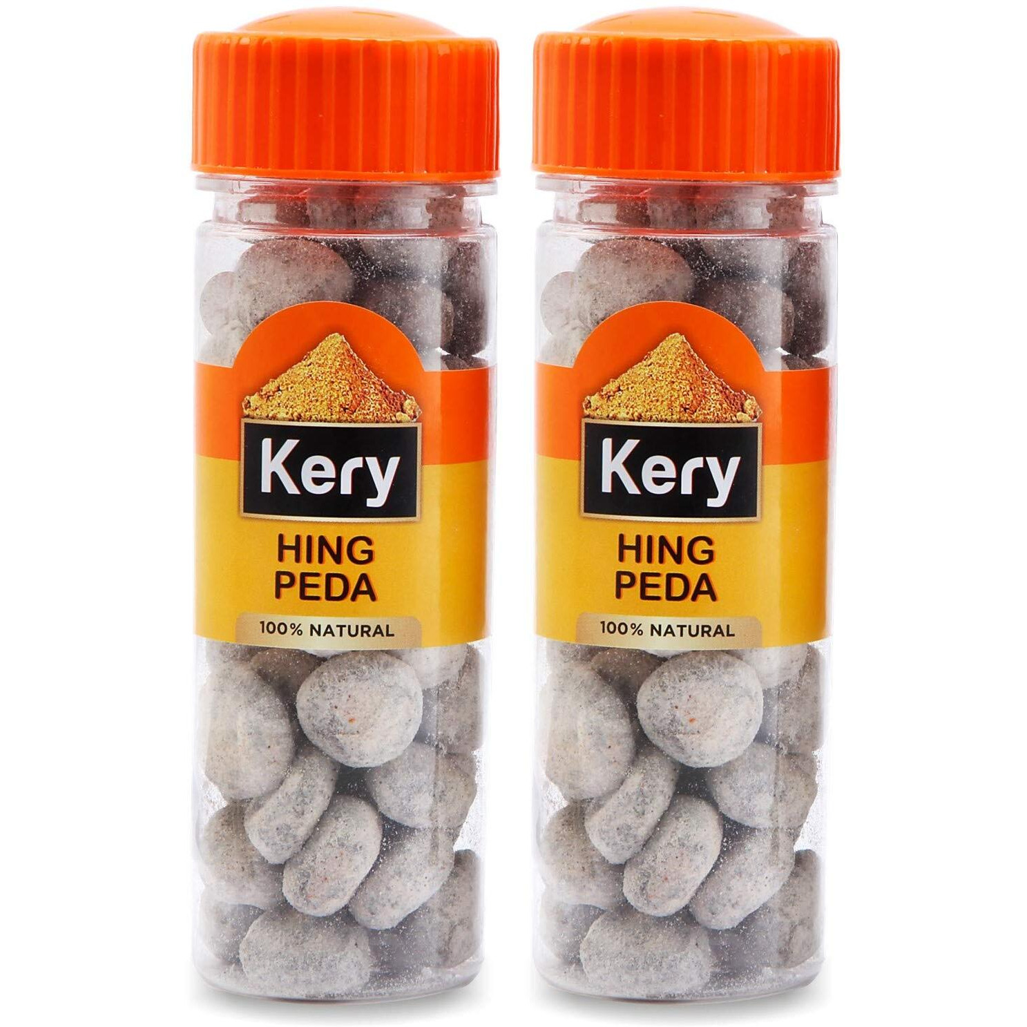 Kery Hing Peda Pachak, 2 Bottles, 240Gm (Digestive Hing Tikki Mouth Freshener)