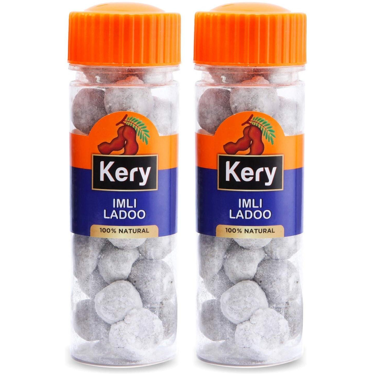Kery Imli Ladoo Mukhwas, 2 Bottles, 260 Gram (Ram Laddo Imli Pachak Mouth Freshener)