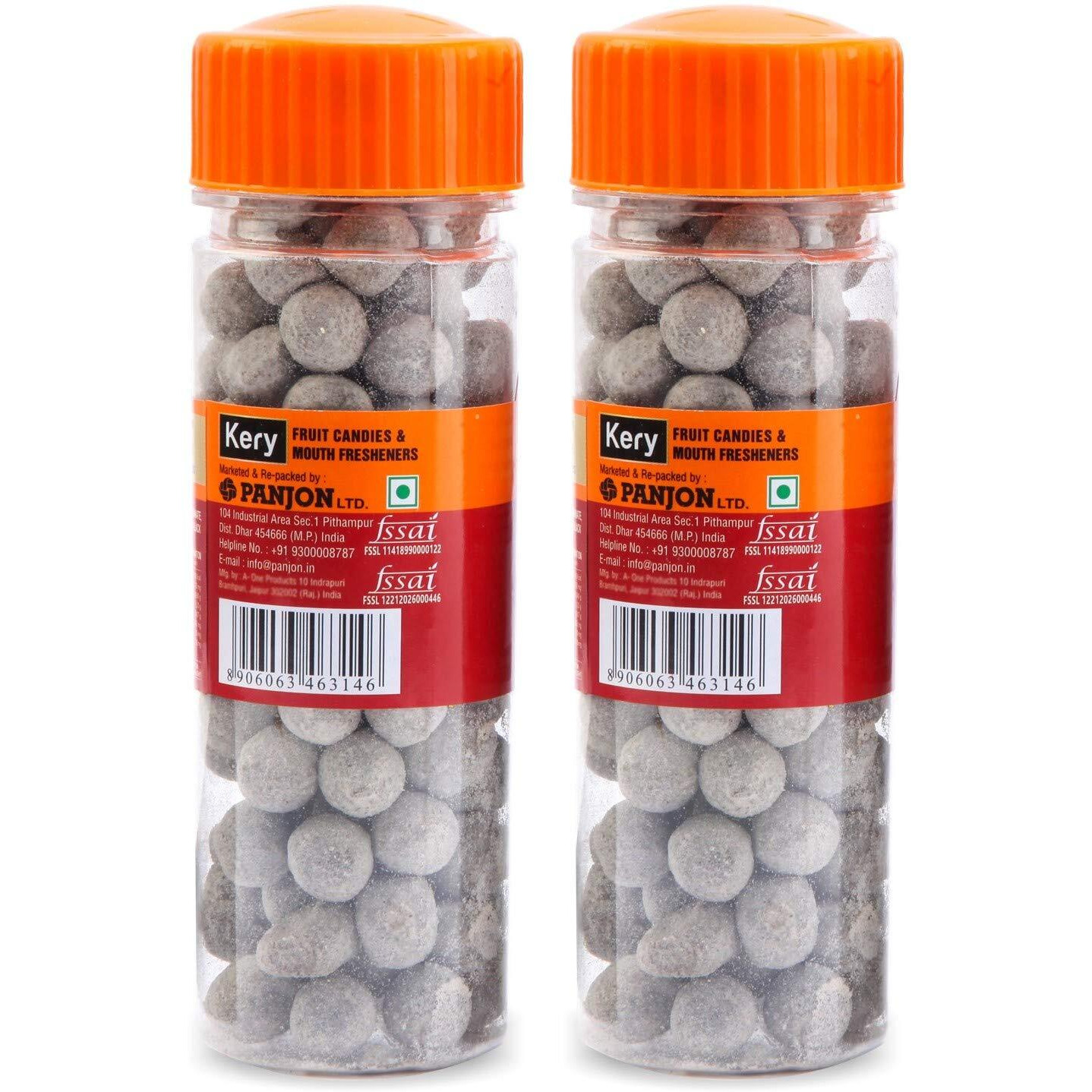 Kery Anardana Goli Mukhwas, 2 Bottles, 260 Gram (Digestive Anardana Pachak Mouth Freshener)