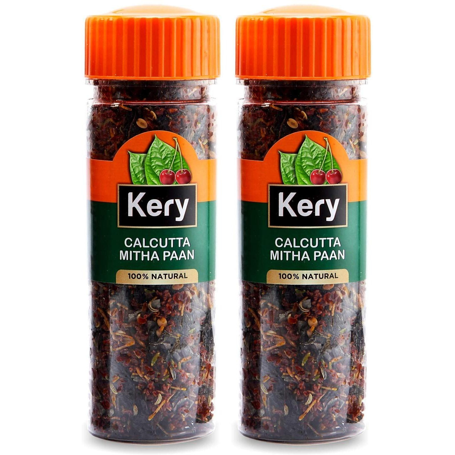 Kery Calcutta Meetha Paan Mukhwas, 2 Bottles, 200 Gram (Fresh Paan Delight Mouthfreshener)