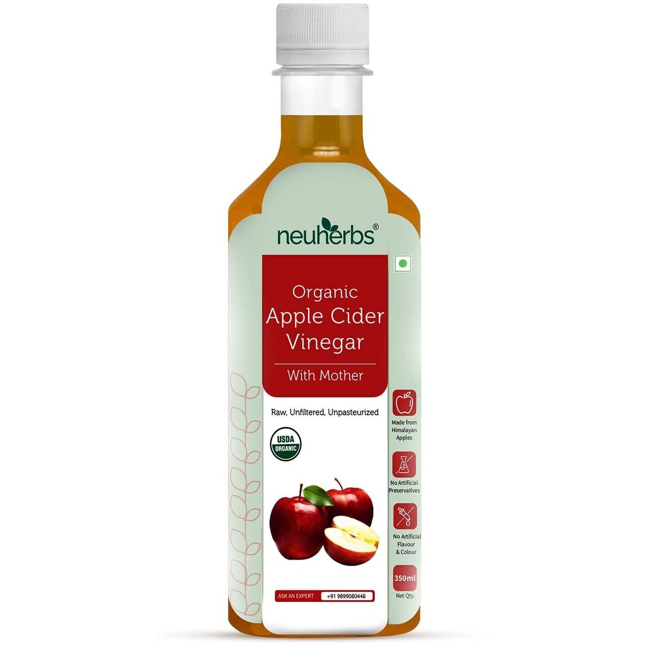 neuherbs Apple Cider Vinegar With Mother 350 Ml