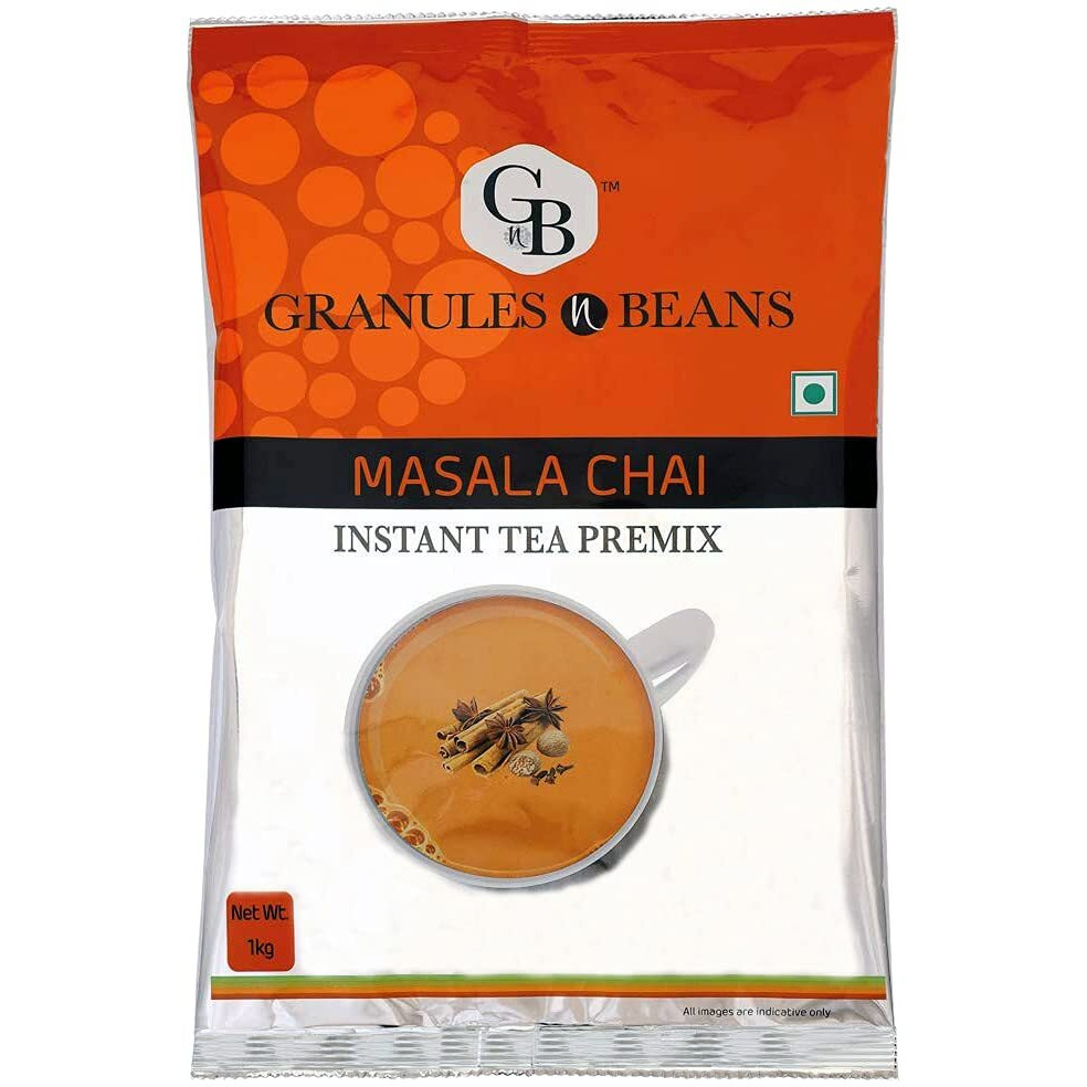 Granules and Beans Spice (Masala) Instant Tea Premix - 1 KG Pack