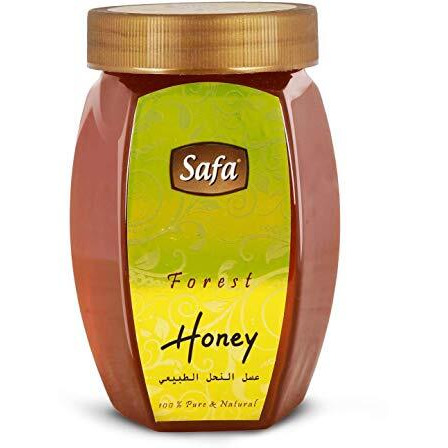 Safa Forest Honey | Organic Honey Raw Unprocessed 100% Pure Natural from Forests | Vegetarian Unheated Fresh | No Added Preservatives and Colours | Fresh Honey Immunity Boosters For Adults And Children | 500g PET Jar