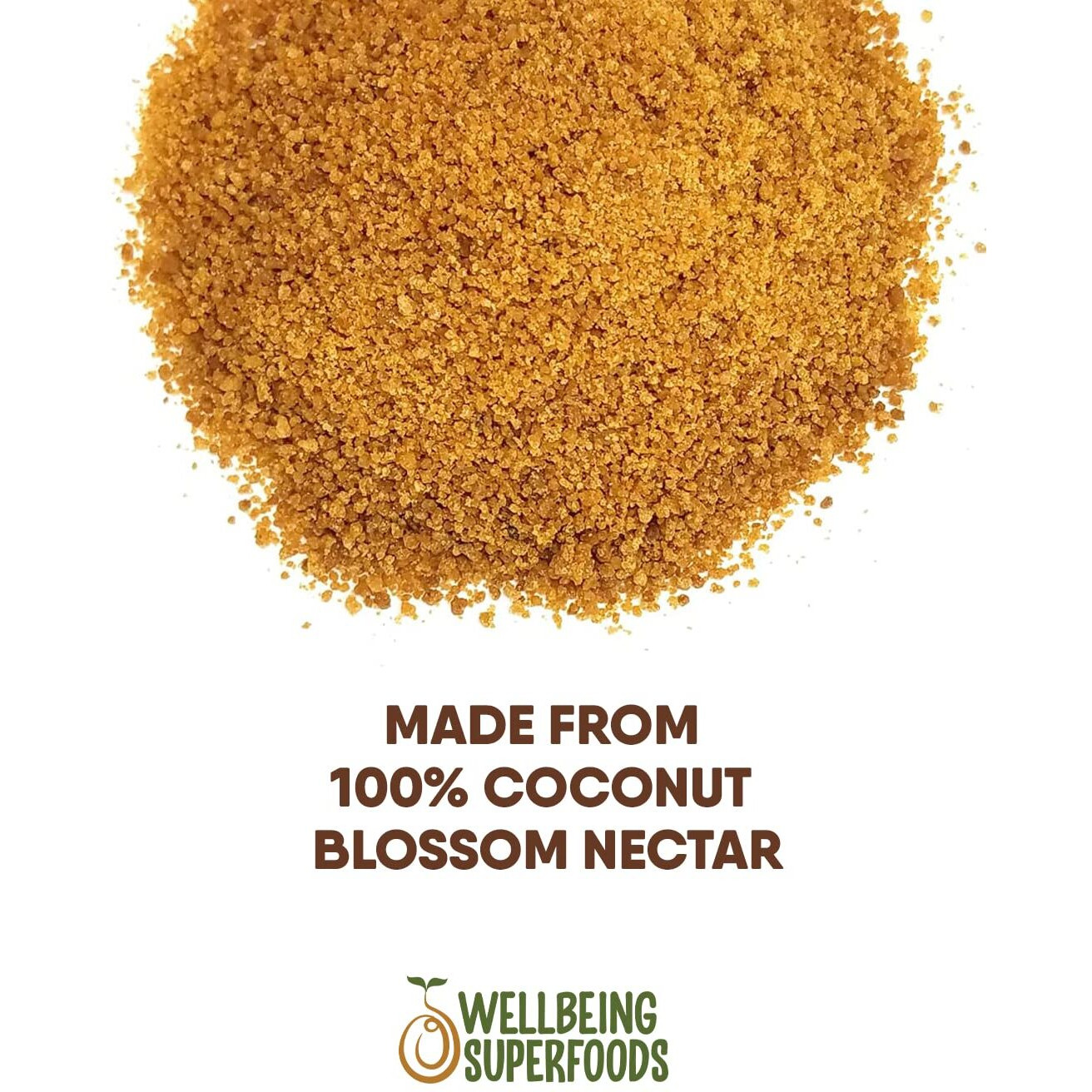 Coconut Cultures Unrefined Coconut Sugar - 5g*50 Sachets | Low GI sweetener | Rich in minerals | Healthy sugar variety | Natural sweetener | No added preservatives