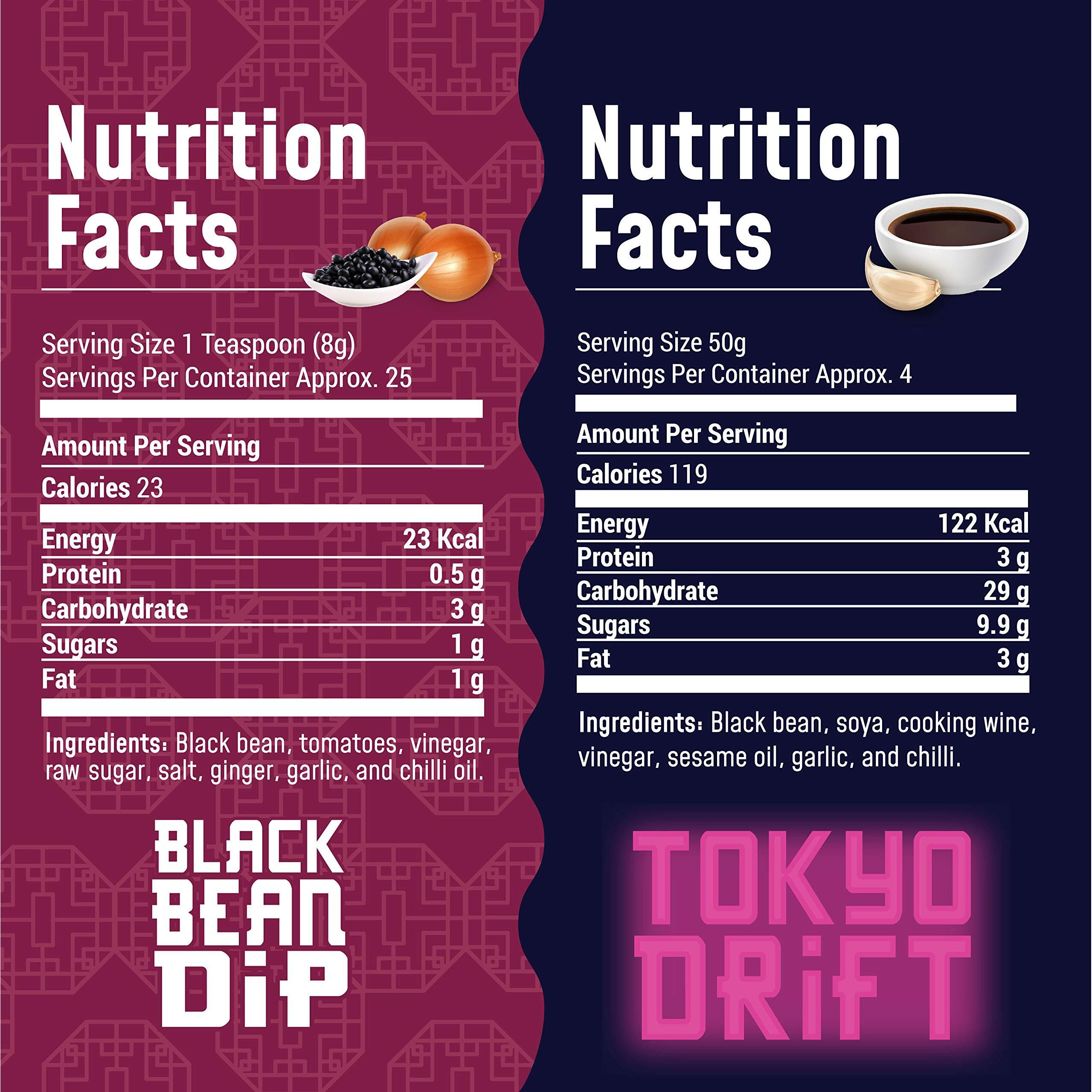 MasterChow Black Bean Jajangmyeon Combo Pack with Hakka Noodles (300 gm), Black bean Dipping sauce (200 gm) and Tokyo drift Black Bean sauce (220gm) | Made with Fermented Black Bean & Chilli Oil | No Artificial Color | Serves 4-5 Meals