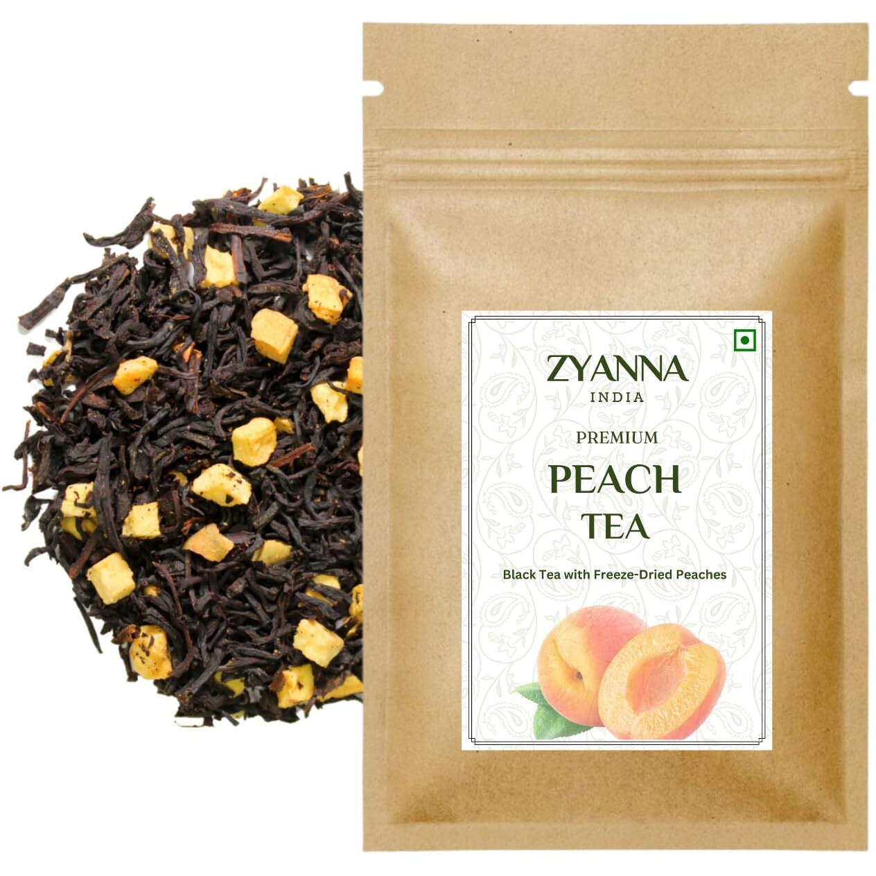 Zyanna Premium Tea (Peach Tea, 100 gm)