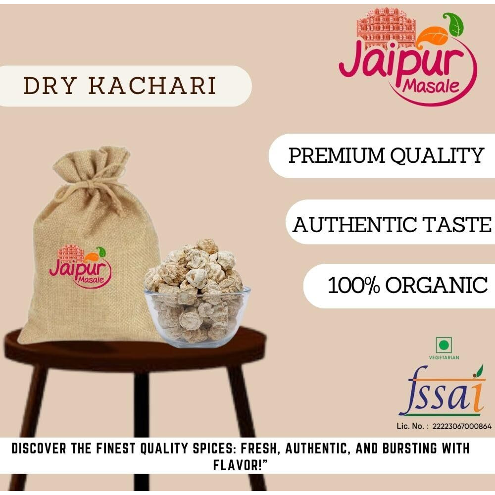 SHAAN-E JAIPUR Dry Kachri | Rajasthani Sabut Kachri | Organically Grown Dry Kachri | Dry Kacher | Kachariya | Kachadi - 450 gm with Jute Bag