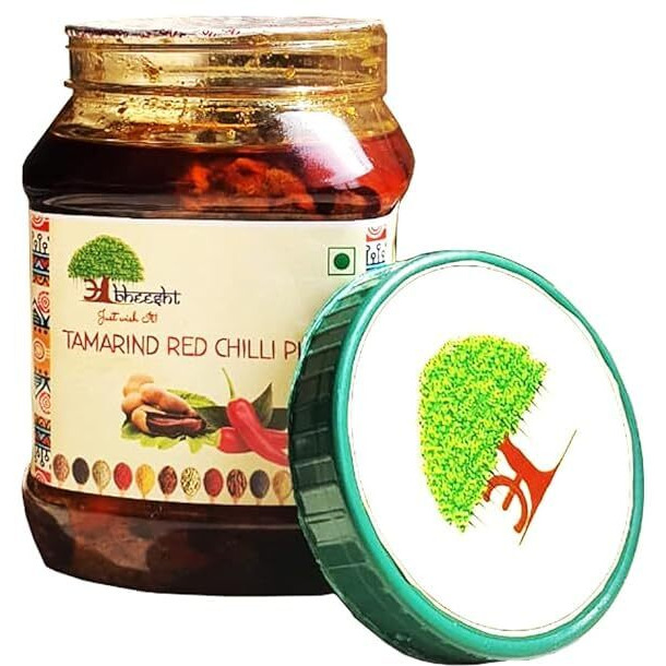 Abheesht Red Chilli Pickle 800g | Homemade Traditional Achar | Lal Mirch Achar | Pickles in Mustard Oil