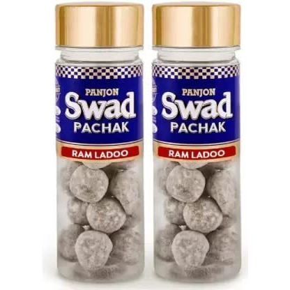 Panjon Swad Imli Ram Laddoo Mukhwas (Pack Of 2 X 130 Grams) | Digestive Mouth Freshener | Hygienically Packed Traditional Pachak | Tasty Mouthfresheners | After-Meal Snack | Dry Mukhwas.