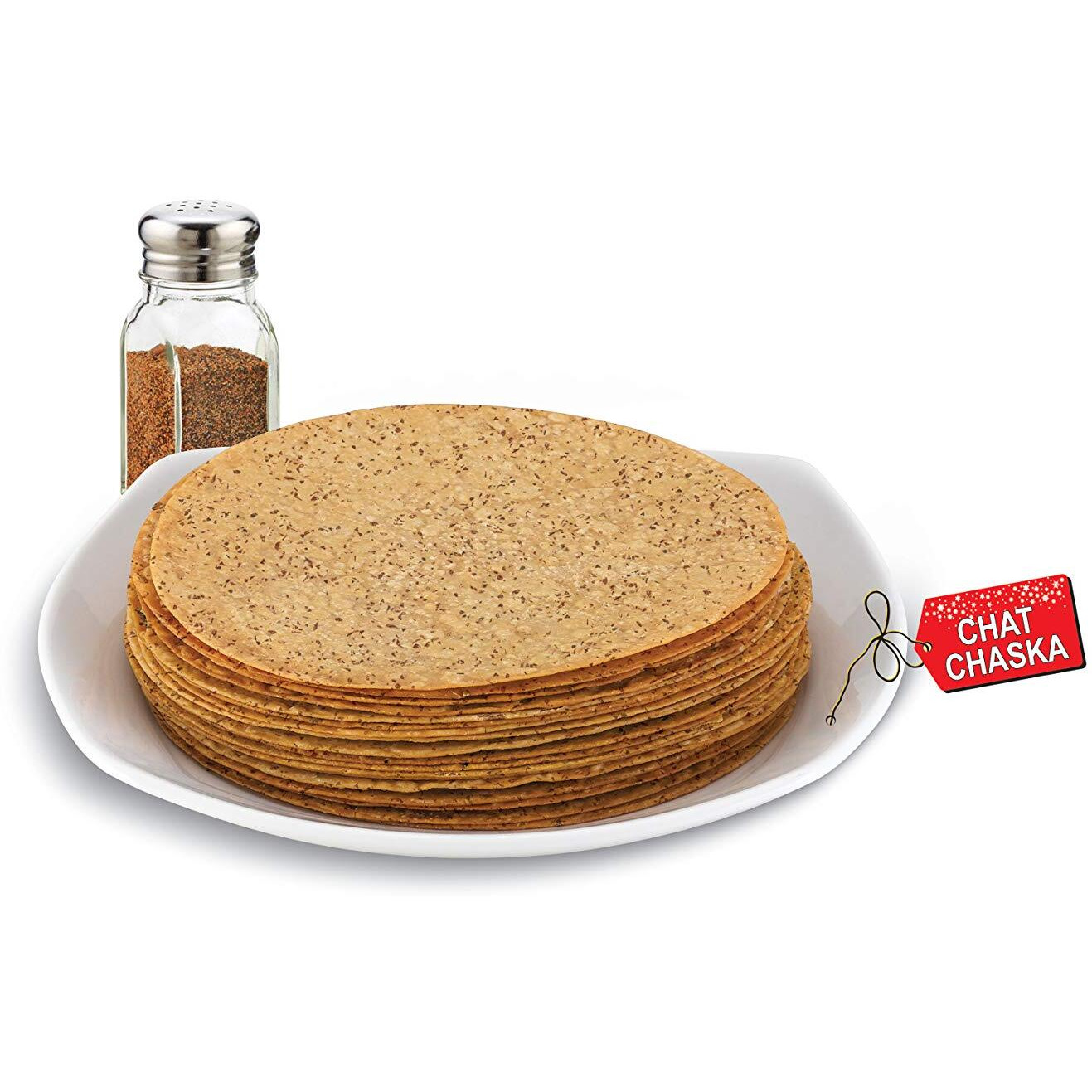 Delicious Bite Chat Chaska Khakhra (4 Packs of 200gm Each)