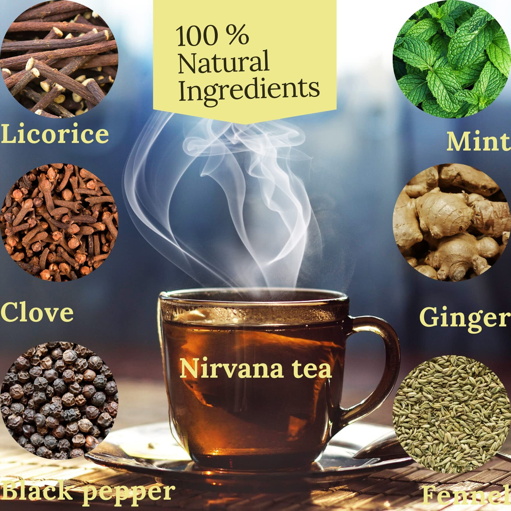 Zyanna Premium Tea (Nirvana Tea, 100 gm)