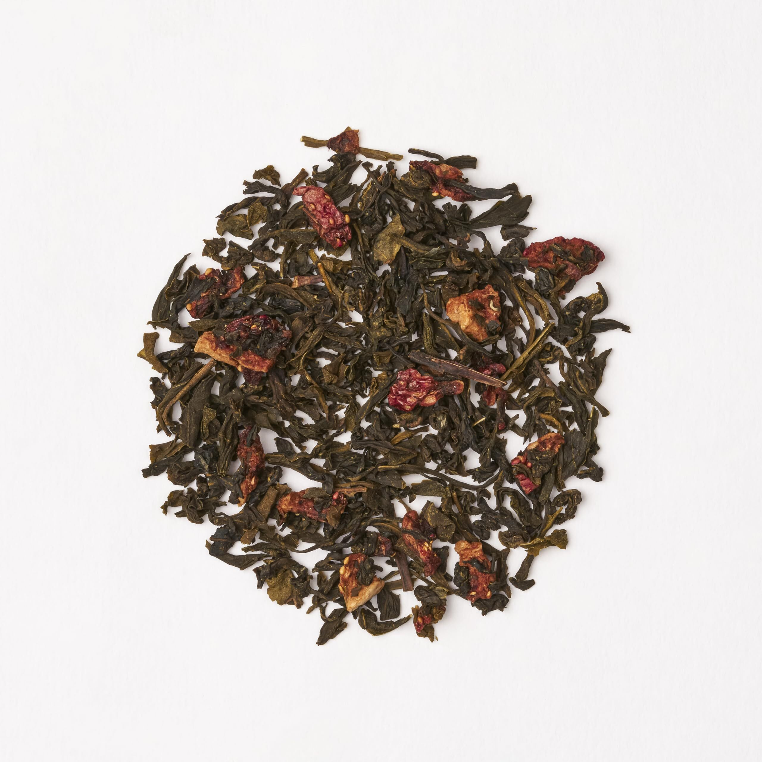 HINDRAJ Strawberry Green Tea- Berrylicious Queen | Loose Tea Leaves | Organic & Refreshing Ice Tea with 100% Natural Ingredients & No Added Sugar | 50 gm
