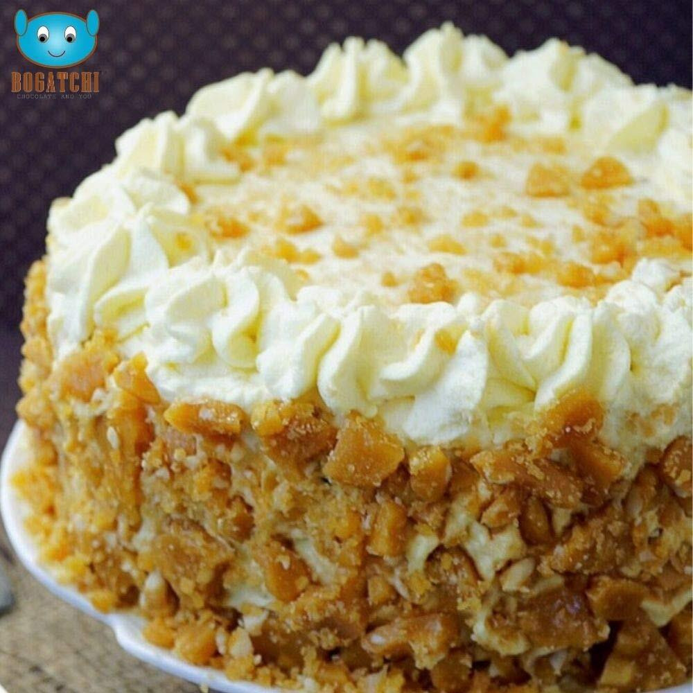 BOGATCHI Whipping cream for cake, Whipping Cream Powder, Premium Whipping cream Powder, Rich Whipping cream, Whipped Cream|FREE One Extra Whipping Cream Powder(50g)+Butterscotch Nuts(25g)
