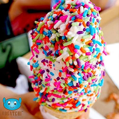 BOGATCHI Whipping cream for cake, Whipping Cream Powder, Premium Whipping cream Powder, Rich Whipping cream, Whipped Cream|FREE One Extra Whipping Cream Powder(50g)+ Colorful Stars (20g)