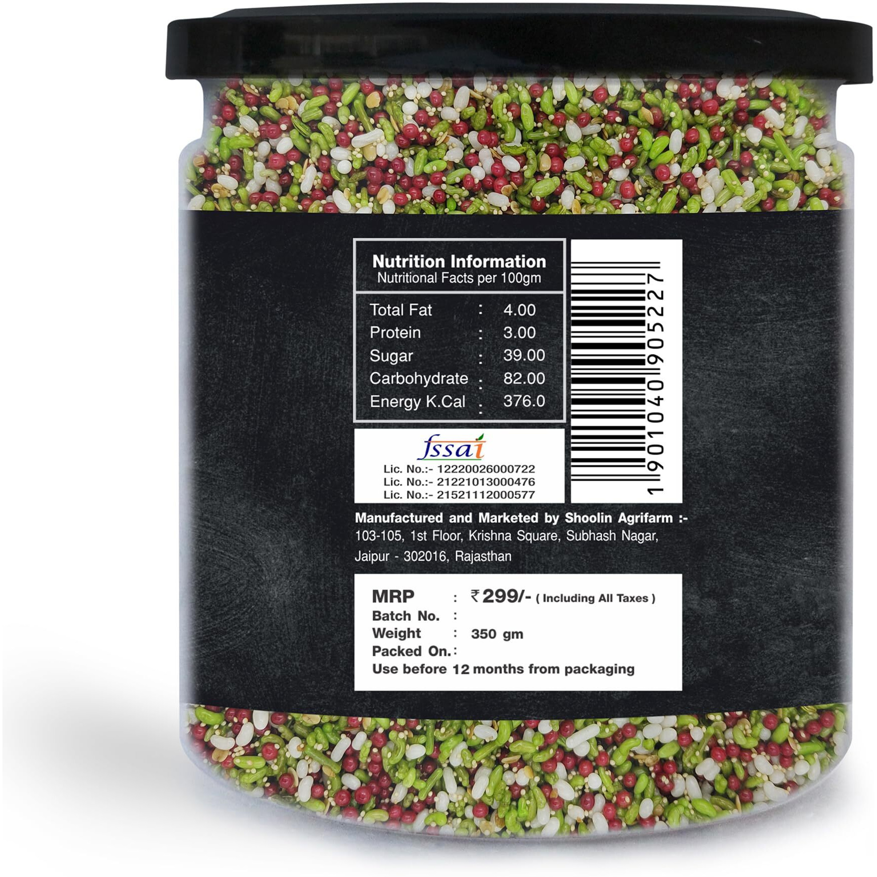 Tummy Pops | Khus Khus Saunf - 350gm Jar | After Meal Digestives Mukhwas Mouth Fresheners, Handmade & Sun-Dried | Sweet Fennel Seeds Saunf Mouth Fresheners | Hygienically Prepared & Packed