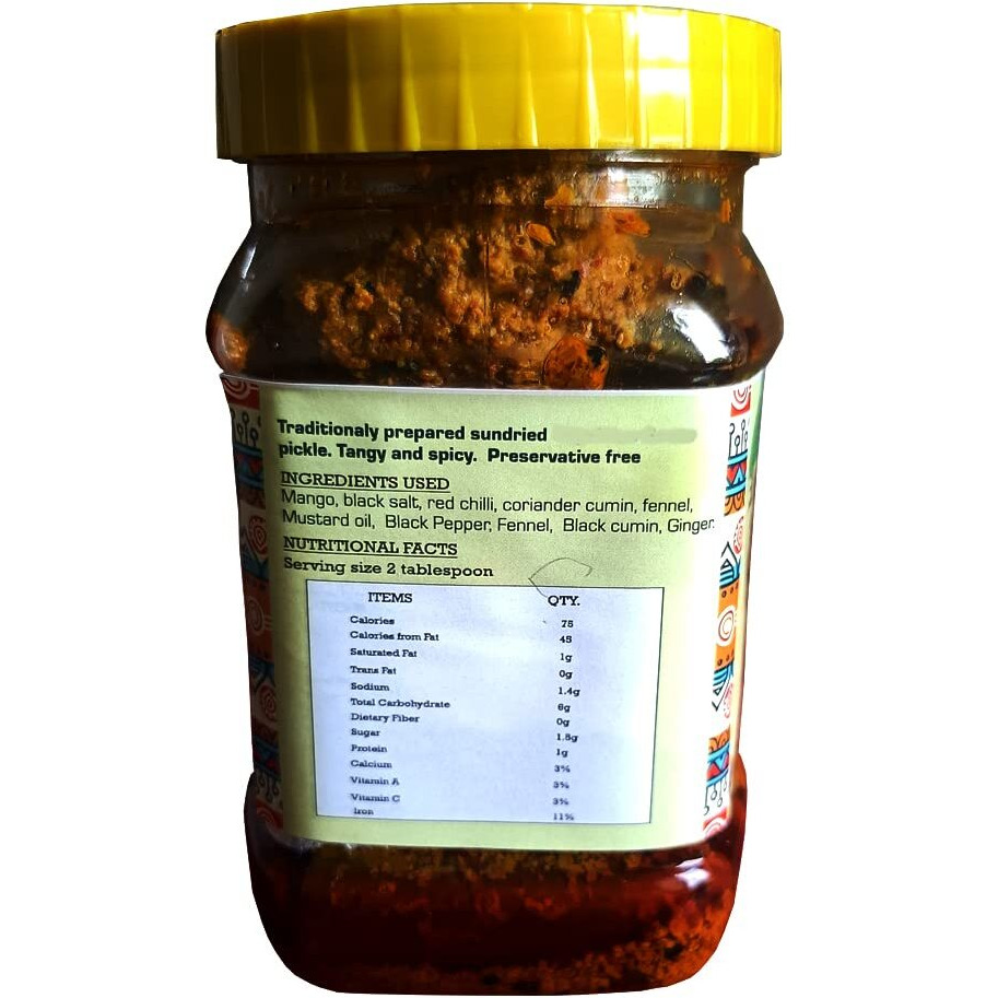 Abheesht Mango Pickle 400g | Homemade Traditional Achar | Aam Ka Achar | Pickles in Mustard Oil
