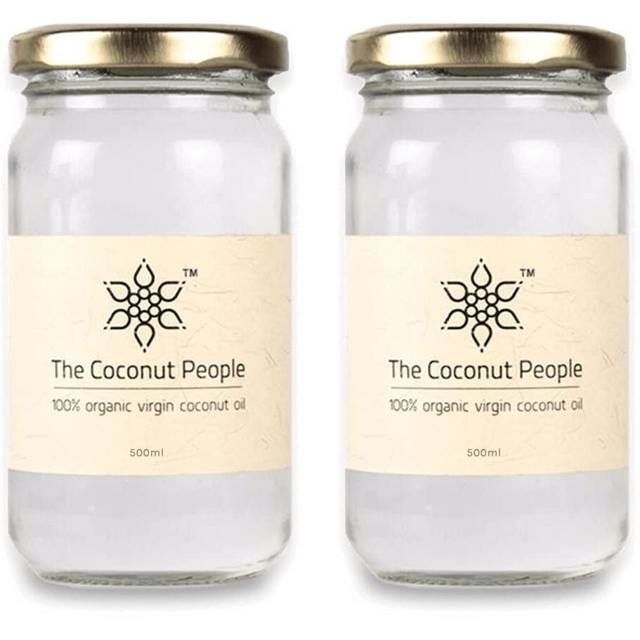 The Coconut People 100% Certified Organic Cold Pressed Virgin Coconut Oil (1 Litre)